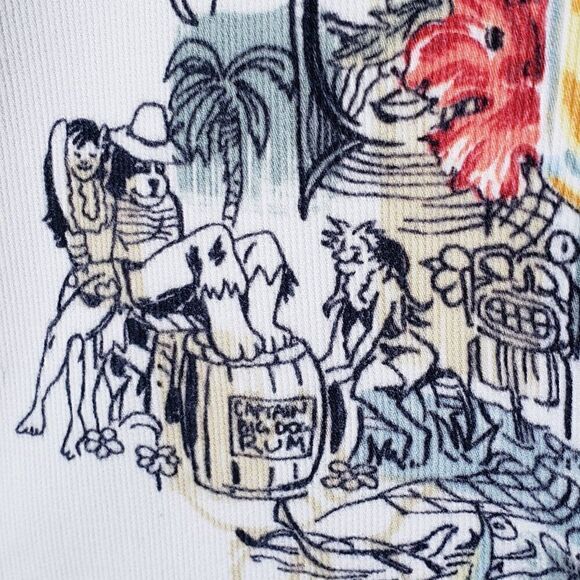 Big Dogs Mens Button Up Short Sleeve Shirt Size S / M Lightweight Corduroy Y2K - Picture 4 of 6